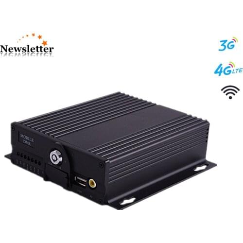 AHD 720P 1080P 4ch playback MDVR 3G WiFi GPS online Remote Viewing Daul SD Card mobile dvr