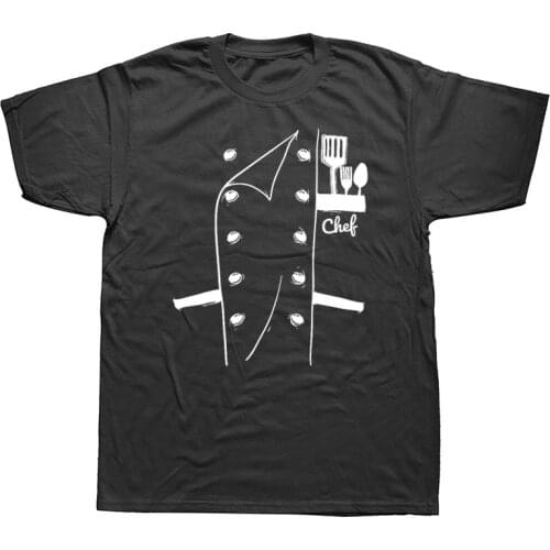 Summer Style Choose Your Weapon Kitchen Chef Cooking T-shirt Funny T Shirt Men Short Sleeve Cotton Top Tees