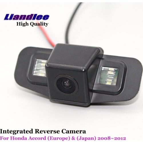Liandlee For Honda Accord (Europe) & (Japan) 2008~2012 Car Reverse Camera Rear View Backup Parking Camera / High Quality