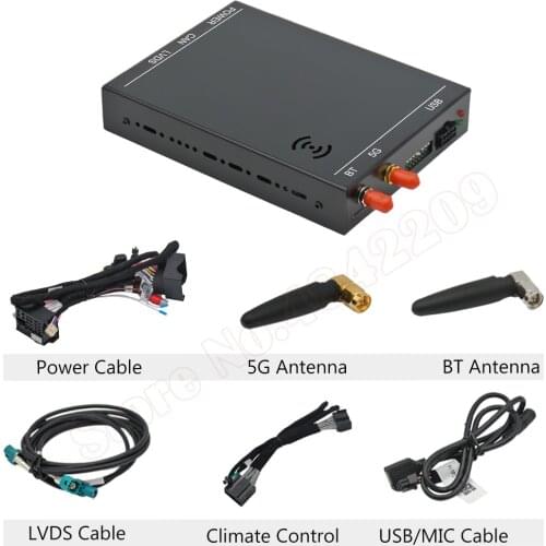 Interface Adapter Module For Audi A1/A4/S4/A5/S5/A6/A7/Q3/Q5/Q7 MMI 3G System Multimedia Apple Carplay Android Decoder Box