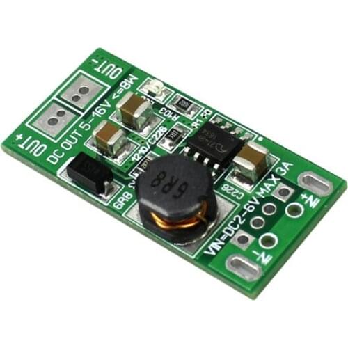 8W USB Input DC-DC 5V To 12V Converter Step Up Module Power Supply Boost Module Voltage Regulator Adjustable PCB Board 3.3V 3.7V