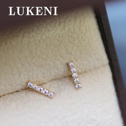 New Geometric Earrings 14K Gold Material Elegant Ladies Jewelry Simple Style Female Party Holiday Accessories Jewelry Earrings