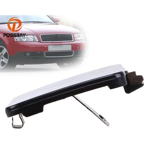 POSSBAY Front Bumper Eye Towing Bar Cover Tow Hook Cap Covers 8E0807241 for Audi S4 B6 Sedan/Avant/Cabriolet 2003 2004 2005