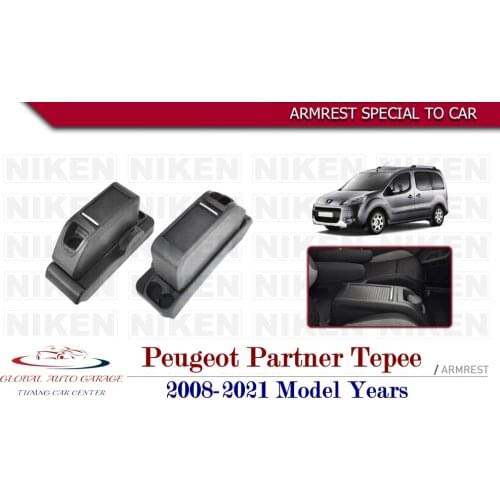 For Peugeot Partner Tepee Armrest 2008-2021 Car Accessories Storage Box Universal Cup Holder Interior Auto Charging USB Fasion