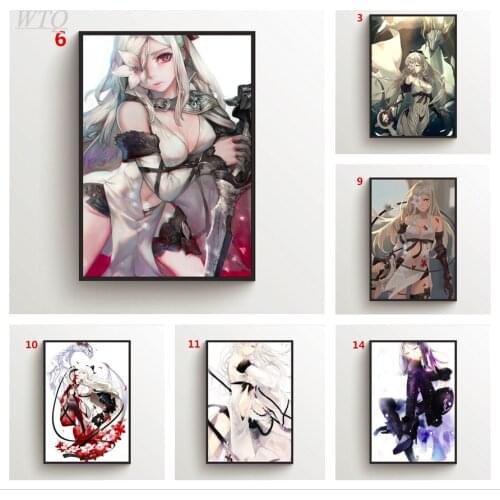 Drag-on Dragon Zero Anime Posters Canvas Painting Posters and Prints Home Decor Wall Poster Wall Art Photos for Childrens Room