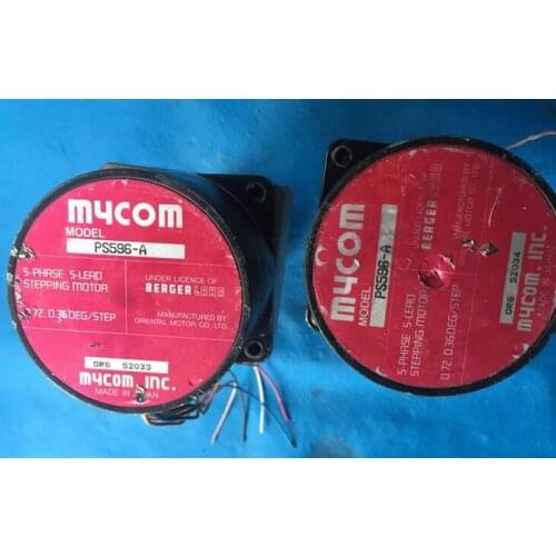 PS596-A stepper motor , used one, 85% appearance new , good working , free shipping