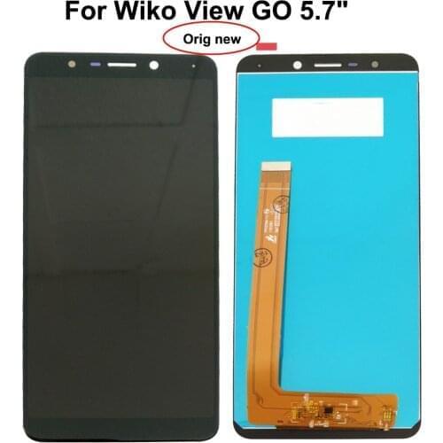 Shyueda 100% Orig New A+ 5.7" For Wiko View GO 2018 LCD Display Touch Screen Digitizer Assembly Parts with free tools