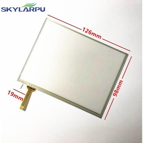 Skylarpu 10pcs/lot 5.7" inch 126mm*98mm (Weld) Touchscreen for 127mm*99mm Touch Screen Panel Digitizer Glass Replacement Part