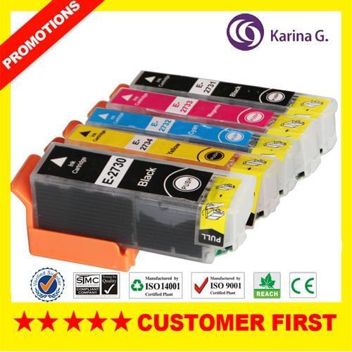 5X Compatible Inkjet Cartridge 273 Standard ink For EPSON Expression Premium XP-600 for North America AU