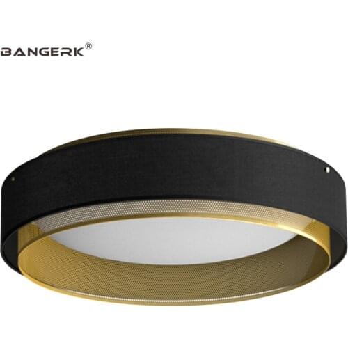 Nordic Design Modern LED Ceiling Lamp Loft Decor Acrylic Iron Ceiling Lights Circular Home Indoor Lighting Lustres De Sala