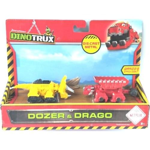 With Original Box Dinotrux Dinosaur Truck Removable Dinosaur Toy Car Mini Models Childrens Gifts Dinosaur Models