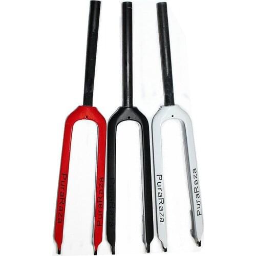 26 27.5 29 Inch Carbon Fork Mountain Bicycle Front Fork Straight Tube 100mm Opening MTB Fork Bike Parts Bicicleta Accessories