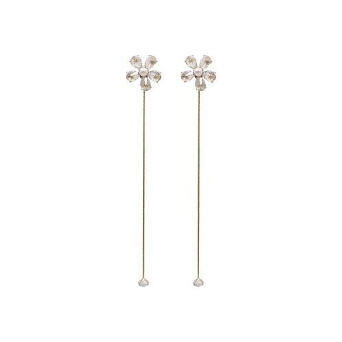 2020 fashionable new South Korea east gate flower earrings with elegant summer temperament and high quality Earrings