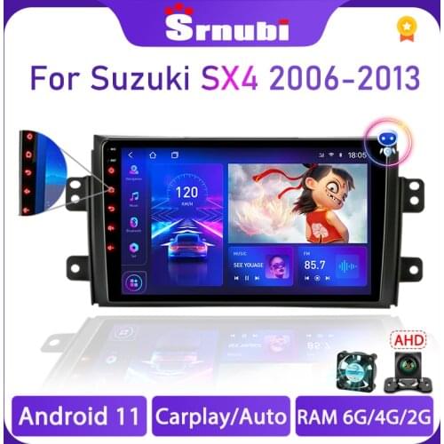 Android 10 Car Radio For Suzuki SX4 2006 2007 2008 2009 2010 2011 2012 Multimedia Navigation Stereo 2 din dvd Player Head unit