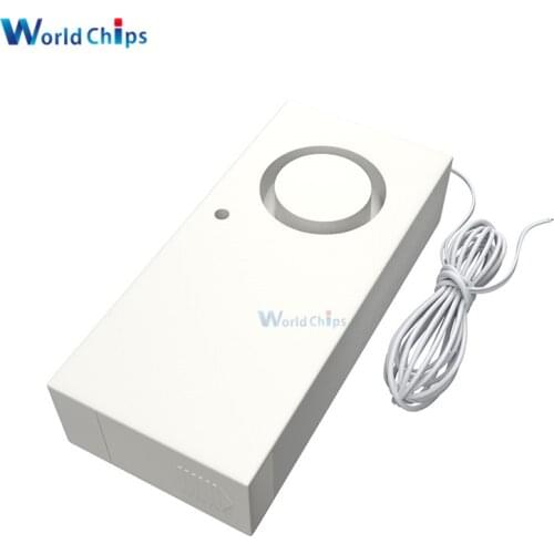 Water Leakage Alarm Detector 130dB Water Alarm Leak Sensor Detection Flood Alert Overflow Home Security Alarm System