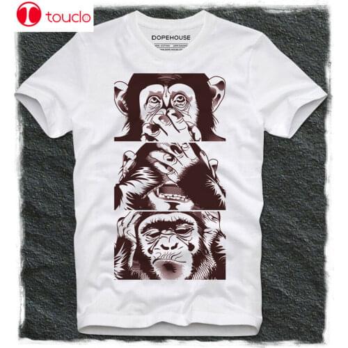 T Shirt Three Wise Monkeys Three Monkeys See No Hear Say