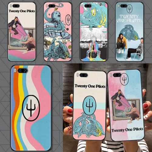 SCALED AND ICY Twenty One Pilots Phone case For Xiaomi Mi Max Note 3 A2 A3 8 9 9T 10 Lite Pro Ultra black art shell tpu prime