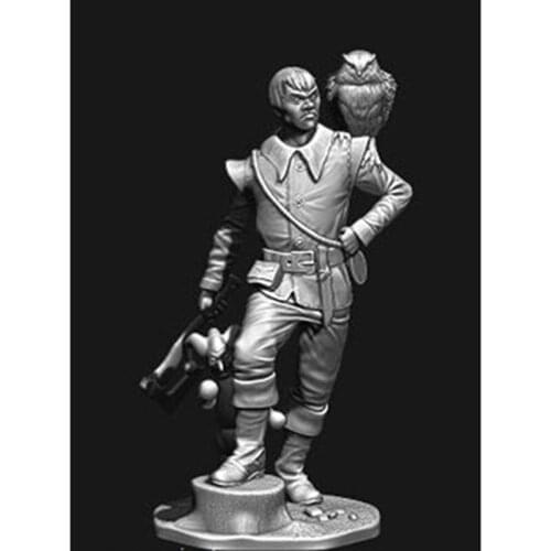 1/32 Scale Man Unpainted Resin Figure Building Kit