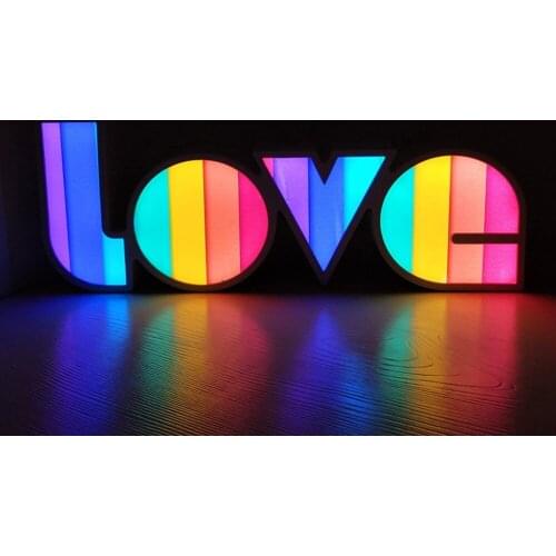 Neon Led Lights Sign Flash LOVE Shape Neon Light Love Neon Signs for Room Home Decor Party Lamp Wall Lights For Mothers Day