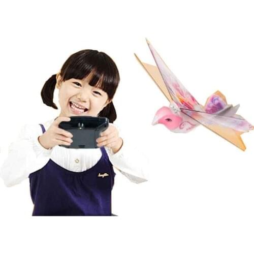 2.4GHz RC airplane RC bird Remote control toys e-bird flying birds electronic Mini RC Drone toys for birthday gifts boys girls
