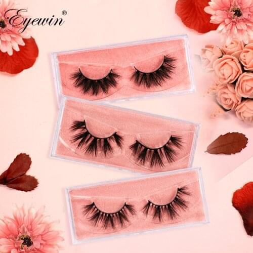 Eyewin False Eyelash 3D Mink Lash Cilios Dramatic Reusable Natural Eyelashes 100% Cruelty Free Lashes Popular Fake Lashes Makeup