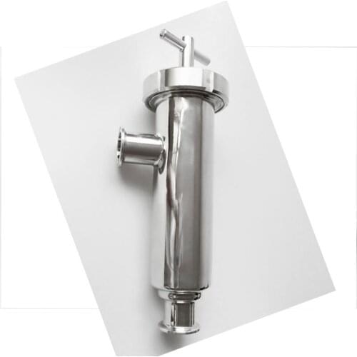 Sanitary FILTER TC-Clamp Right Angle In-line 38mm/51mm SS304 Stainless Steel Tri Clamp Filter Pull Rod