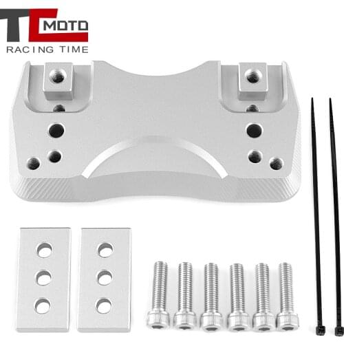 Silver Motorcycle Handlebar Riser For BMW K1200GT 2005 2006 2007 2008 K1300GT 2009 2010 2011 2012 Handle Fat Bar Risers