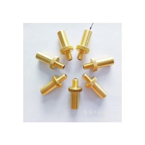 1000pcs/lot Presta French Valve Extenders Copper Extension Road MTB BMX Bicycle or Plated Zinc