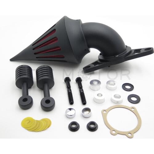 Aftermarket free shipping motorcycle parts Air Cleaner Kits For harley davidson Low Rider Touring Road King Electra Softail Blac