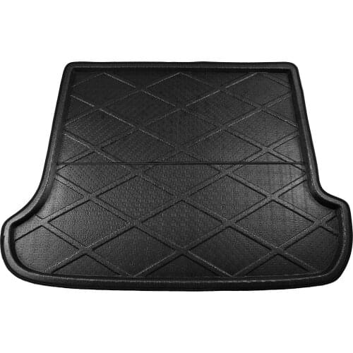 X AUTOHAUX Car Rear Trunk Floor Mat Cargo Boot Liner for Toyota Land Cruiser Prado 03-09