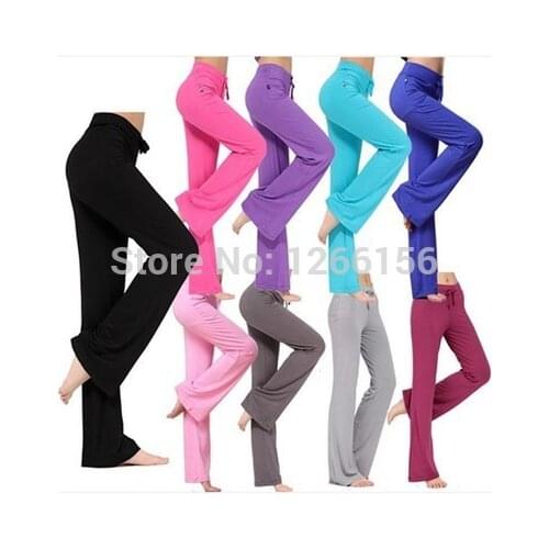 1pcs Womens Pants trousers 2020 Spring Elastic Pure cotton fabrics high waist pants dance trousers Girl baggy Sweatpants woman