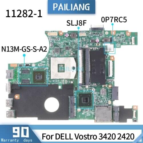 0P7RC5 For DELL Vostro 3420 2420 11282-1 CN-0P7RC5 SLJ8F N13M-GS-S-A2 Mainboard Laptop motherboard DDR3 tested OK