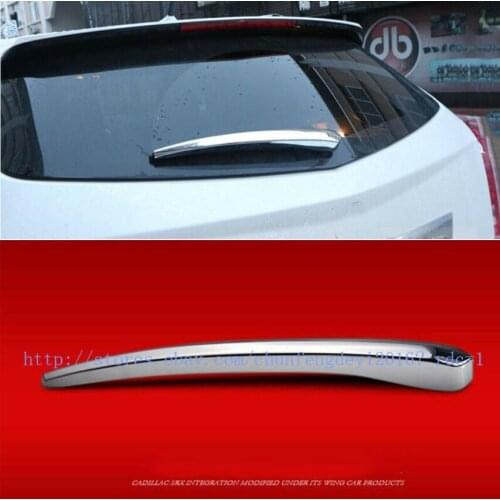 Fit For 2010-2015 Cadillac SRX ABS Chrome Rear Window Rain Snow Wiper Trim 1PCS