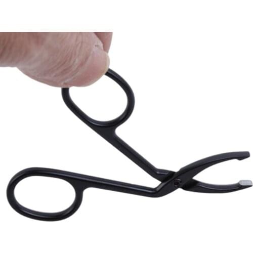 1Pc Stainless Steel Eyebrow Tweezer Oblique Pliers Pull Eyebrow Forceps Eyebrow Clip Mustache Pull Beauty Makeup Tools