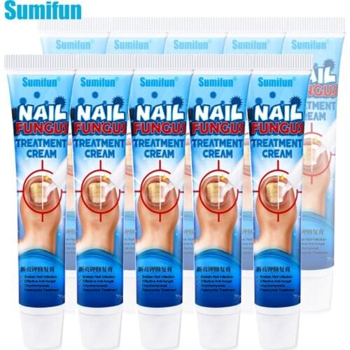5/10Pcs Sumifun Nail Fungus Cream Onychomycosis Ointment For Cracked Fungal Foot Odor Antibacterial Softening Toe Nail Cream