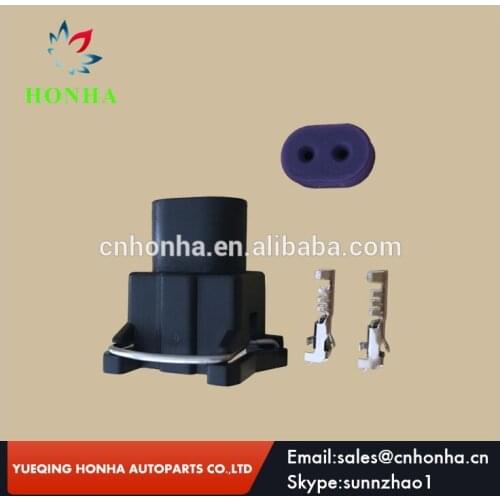 2Pin EV1 Fuel Injector Female Waterproof Electrical Connector 12129142