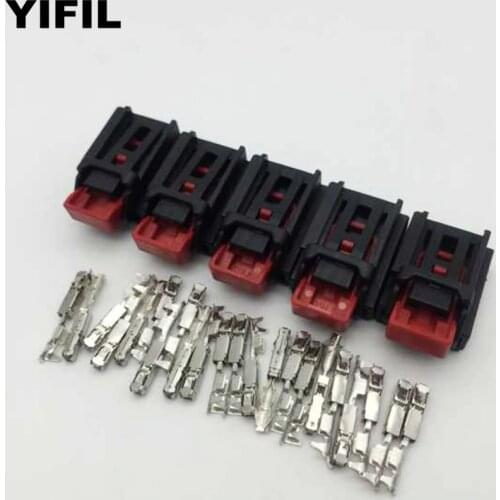 5pcs/lot 4 Pin/Way Female Automotive Tail Lamp Plug Electrical Connector Repair For VW AUDI Volkswagen MAGOTAN Golf 7N0 972 704