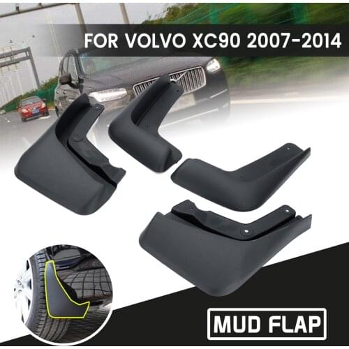 1 Set For Volvo XC90 2007 008 2009 2010 2011 2012 2013 2014 Car Mud Flaps Splash Guards for Fender Mudguards Mudflaps