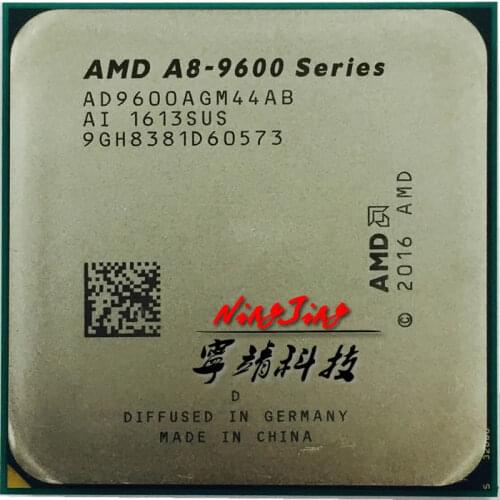 AMD A8-Series A8-9600 A8 9600 3.1 GHz 65W Quad-Core CPU Processor AD9600AGM44AB Socket AM4