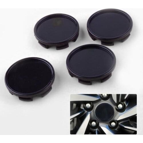 Decorative Wheel Center Hub Cap Exterior Replacement Truck Decal Black