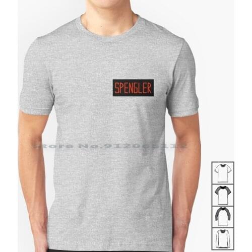 Egon Spengler Name Tag T Shirt 100% Cotton Ghostbusters Ray Raymond Stantz Venkman Spengler Zeddemore Peter Egon Winston Pke