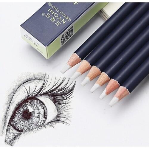 Creative Rubber PenPencil Eraser for Painting Drawing Manga High Precision Pen Shape Erasers School Art Stationery Supply