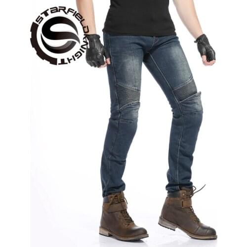 SFK Motorcycle Pants Motocross Trousers Jeans Motoqueiro Jaqueta Racing Pantalon Moto Knee Pads Hip Pad