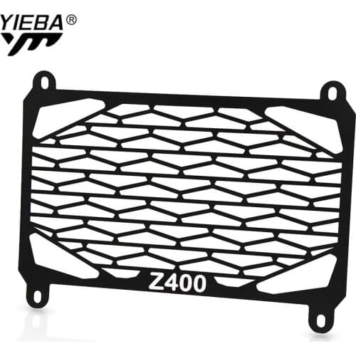 Motorcycle Aluminum Radiator Grille Guard Protector Grill Cover For kawasaki ninja 400 2018 2019 2020 Z400 Z 400 2 Style