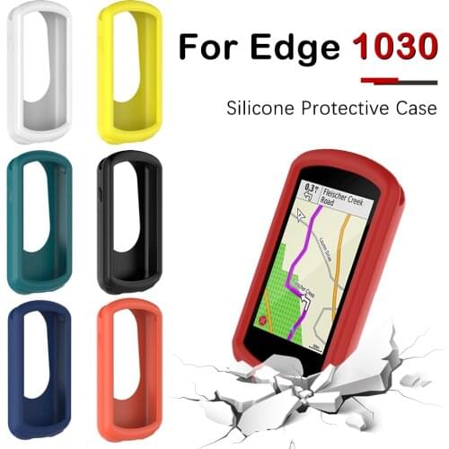 For Garmin Edge 1030 Smart Watch Soft Silicone Protective Sleeve Anti Collision Bumper Protective Shell Cover Case For Edge 1030