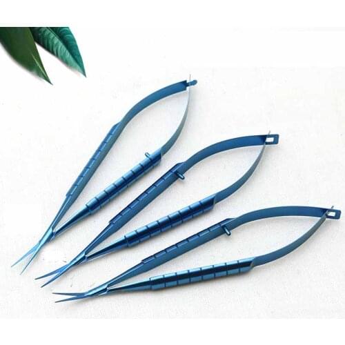 Ophthalmology microcapsules splicing conjunctiva scissors open eye corner hand surgery microscissors