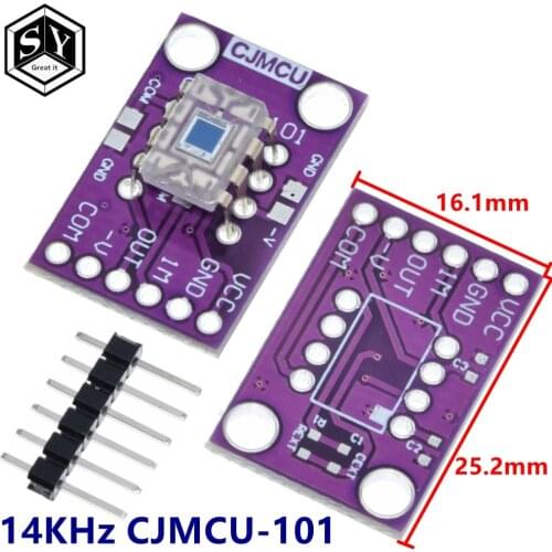 OPT101 Light Analog Light Intensity Sensor Module Single Chip Photoelectric Diode 14KHz CJMCU-101
