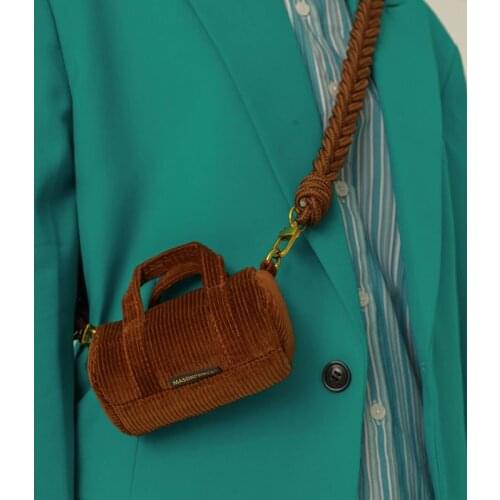 Winter Small Design Shoulder Crossbody Bags Womens Bag 2021 New Casual Female Fashion Versatile Corduroy Boston Bag Mini