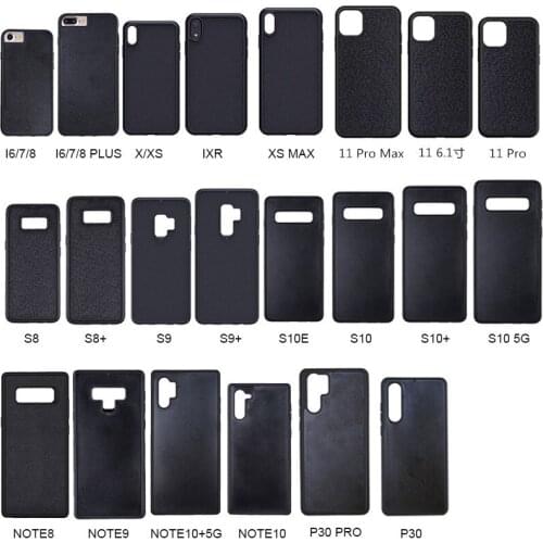 10pcs 2D Blank Groove Heat Transfer Sublimation Case For iphone 12 Pro Max 12Mini 11 Xr Xs X S21 Plus S20 S10 Note 20 Pro 9