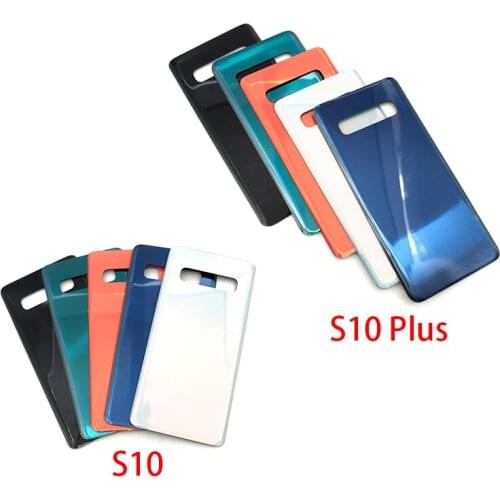 20Pcs/lot Back Battery Cover Glass For Samsung Galaxy S10 / S10 Plus / S10e